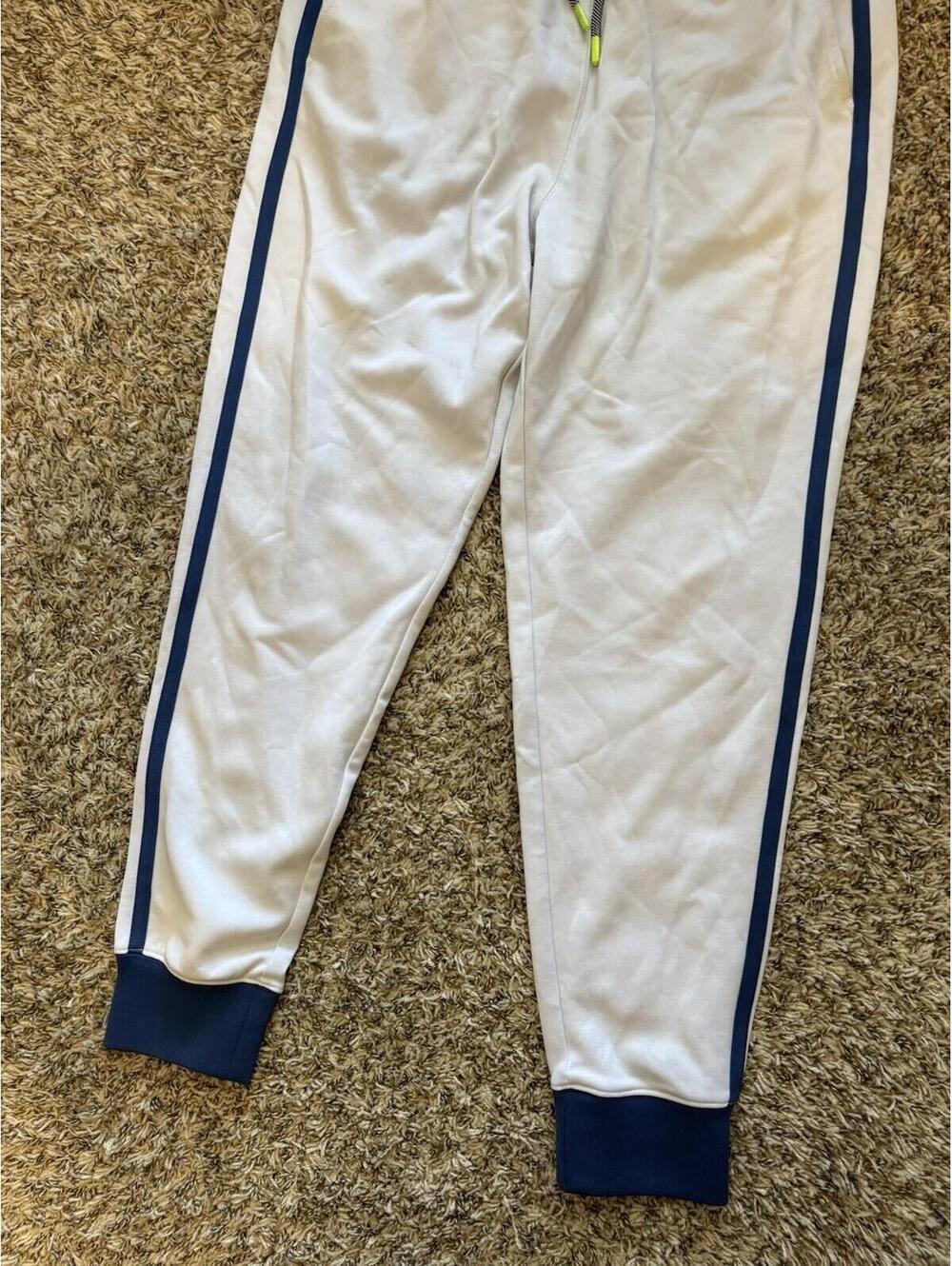 Psycho Bunny Jogger Gray Stretch Pockets Graphic Drawstring Men's Size Large - Picture 4 of 8